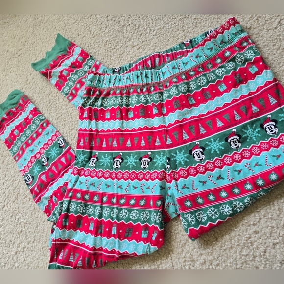 Disney Other - 124. Disney Store XMAS PJ Pants XS Small